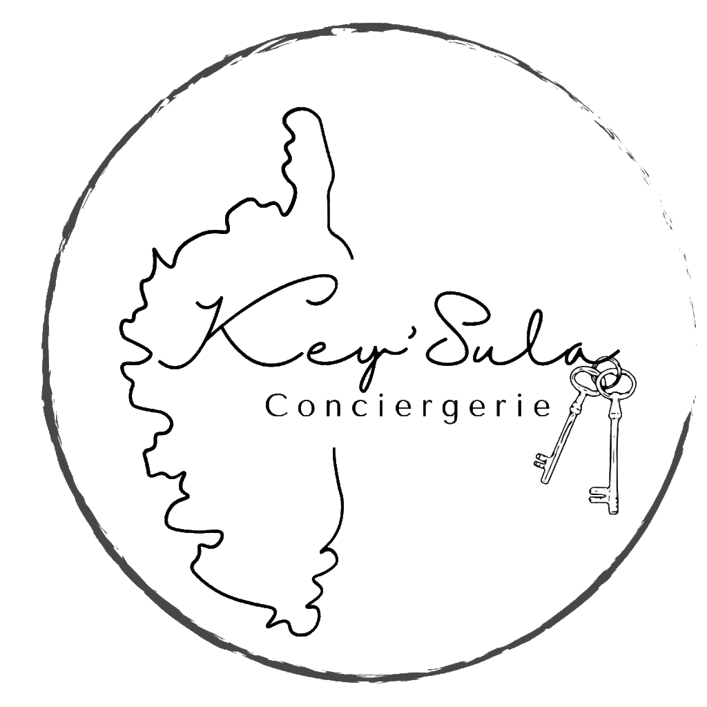 Key'Sula Conciergerie - Corse - Porto-Vecchio - Logo Noir